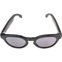 COLMI Lunettes connectées V03, lunettes intelligentes avec caméra 8 MP, audio, Bluetooth 5.3, IP65 - Modèle : lunettes de soleil, monture ronde