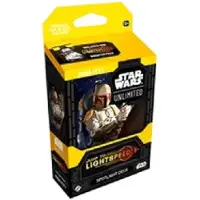 Fantasy Flight Games Star Wars Unlimited JTL : Accélération vers l'hyperespace : Deck "Spotlight" : Boba Fett