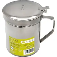 ORYX Friteuse de viande en acier inoxydable 1,0 Litres. Avec filtre et couvercle