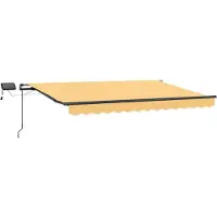 vidaXL Tringle à rideau extensible, couleur sable, 350 x 250 cm, en tissu et en aluminium