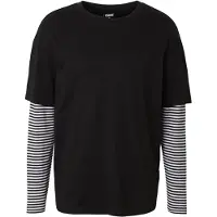 Urban Classics T-Shirt noir / blanc