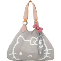 Fritzi aus Preußen sac shopper sac à épaule Izzy Medium Limited Head Hello Kitty Shopper Kitty Stone taupe
