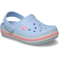 Crocs Sandales bleu pastel / rose ancienne / blanc