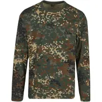 Brandit T-Shirt beige / marron / gris foncé / sapin