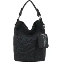 Fritzi aus Preußen sac à épaule Ella Hobo Matta Soft Black anthracite