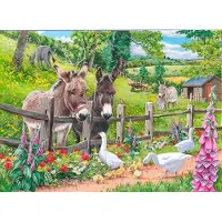 The House of Puzzles Maison des Puzzles Puzzle Jack & Jenny 250 XL Teile Tiere