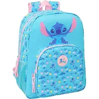 Safta Sac à dos Stitch Waves, 19 litres, couleur bleue, pour enfants, taille unique