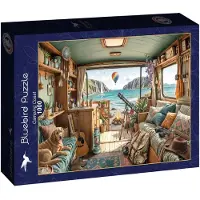 Bluebird Puzzle Camping à la côte 1000 pièces