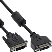 InLine 17773 câble DVI 2 m DVI-D Noir