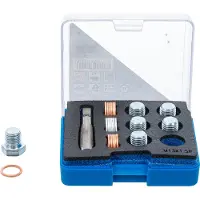 Bgs Kit de réparation pour filetage de vidange d'huile M13 x 1,5 mm - 156