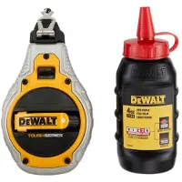DeWalt Schlagschnurset 30m mit roter Kreide