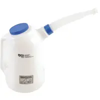 Bgs Pot de remplissage avec bec verseur flexible et couvercle 8 l - 9570