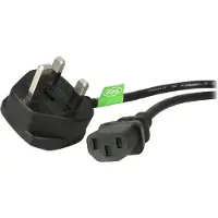 StarTech.com .com PXT101UK câble électrique Noir 1,8 m BS 1363 Coupleur C13