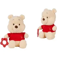 Simba Disney Winnie de Poeh Pluche Knuffel met Bijtring - 25cm