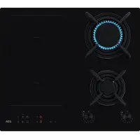 AEG HDB64623NB Noir Intégré 60 cm Combi 4 zone(s)