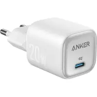 Anker Incarcator Retea Zolo 20W 3A 1 x USB-C Alb