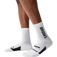 Brooks Chaussettes Ghost Crew Blanc Noir, Taille M