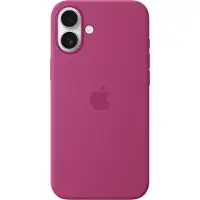 Apple Coque en silicone MagSafe iPhone 16 Plus - Fuchsia