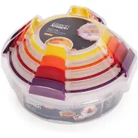 Joseph Joseph Nest Lock Lot de 4 boîtes rondes multicolores