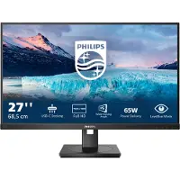 Philips S Line 273S1/00 écran plat de PC 68,6 cm (27") 1920 x 1080 pixels Full HD LCD Noir