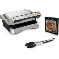 Tefal Optigrill 2 In 1 Gc773d 2100w Electric Grill Argenté One Size / EU Plug 220V