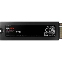 Samsung - 990 Pro Ssd Heatsink 1tb 7450 Mbit/s Pcie 4.0 Nvme M.2 Pour Playstation 5