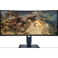 Dell AW3425DWM écran plat de PC 86,4 cm (34") 3440 x 1440 pixels Wide Quad HD LCD Noir, Bleu
