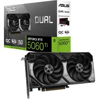 Asus Rtx 5060 Ti Dual Oc 16gb Gddr7 Graphic Card Argenté