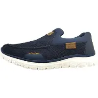 Rieker Chaussons de ville pour hommes , modèles Foil, Scuba, Balti, Almada, couleur bleu, pour un usage décontracté