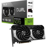 Asus Rtx 5070 Oc Dual 12gb Gddr7 Graphic Card Argenté