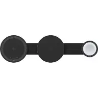 Anker Chargeur sans fil MagGo 3-en-1 MagSafe Qi2 15 W pliable pour iPhone 15/16, AirPods, Apple Watch, blanc