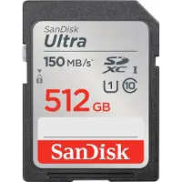 SanDisk SDXC Ultra 512 Go 150 Mo/s