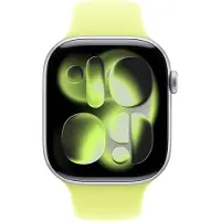 Apple Bracelet Sport pour Watch | 44/45/46/49 mm - Taille M/L - Neon Yellow