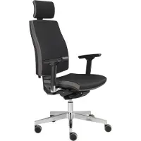 Hammerbacher Siège de bureau pivotant Premium 1 VSDP1, hauteur 116 - 133 cm, largeur d'assise 50 cm