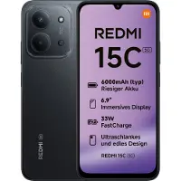 Xiaomi Redmi 15C 5G Smartphone 6,9" 4 Go RAM 128 Go Noir 6000 mAh 50 MP