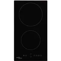 vidaXL Plaque de cuisson vitrocéramique à 2 zones Touch Control 3000 W