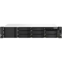 Qnap TS-864EU-8G serveur de stockage NAS Rack (2 U) Ethernet/LAN Noir