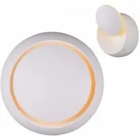 NCC-Licht Applique murale LED Blanc Rond pivotant 5W 3000K IP20