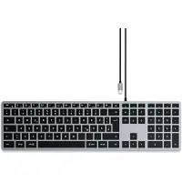 Satechi Slim W3 USB-C Wired Keyboard-DE (German)
