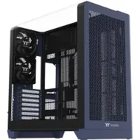 Thermaltake CA-11F-00MNWN-00, Midi Tower, PC, Bleu, ATX, Micro ATX, Mini-ITX, SPCC, Verre trempé, Plus