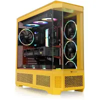 Thermaltake CA-11H-00FMWN-00, Tour complète, PC, Caramel, ATX, EATX, Micro ATX, Mini-ITX, SPCC, Verre trempé, Plus