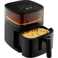Medion Friteuse à Air Medion 1500W Noire 5L - Parfaite pour une Friture Saine