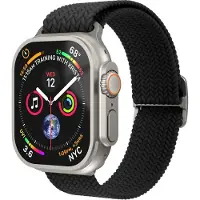 Vonmählen Bracelet Woven Loop pour Apple Watch | 38/40/41/42 mm - Noir