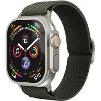 Vonmählen Bracelet Classic Nylon Loop pour Apple Watch | 38/40/41/42 mm - Olive