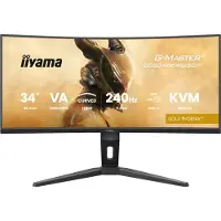 Iiyama Ecran PC Gaming G-Master GCB3486WQSCP-B1 Gold Phoenix 34" incurvé 240 Hz UWQHD