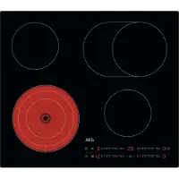 AEG Cuisinière encastrable en céramique TO64RA07CB, électrique