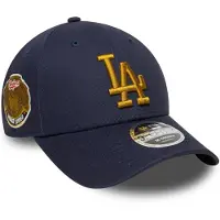 New Era Casquette de sport '9FORTY M-Crown Los Angeles Dodgers MLB World Series Patch' bleu marine