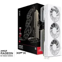 XFX RX 9070 GRE blanche à trois ventilateurs 12 Go GDDR6