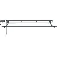 vidaXL Armature de store manuelle avec LED 3,5 x 2,5 m