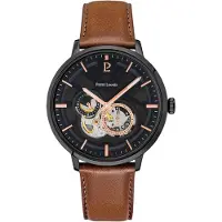 Pierre Lannier Montre automatique Trio Noir - Brun